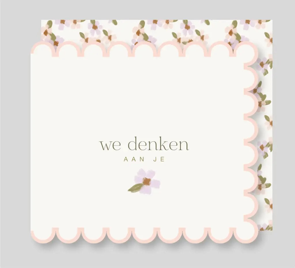 la MIE We denken aan je