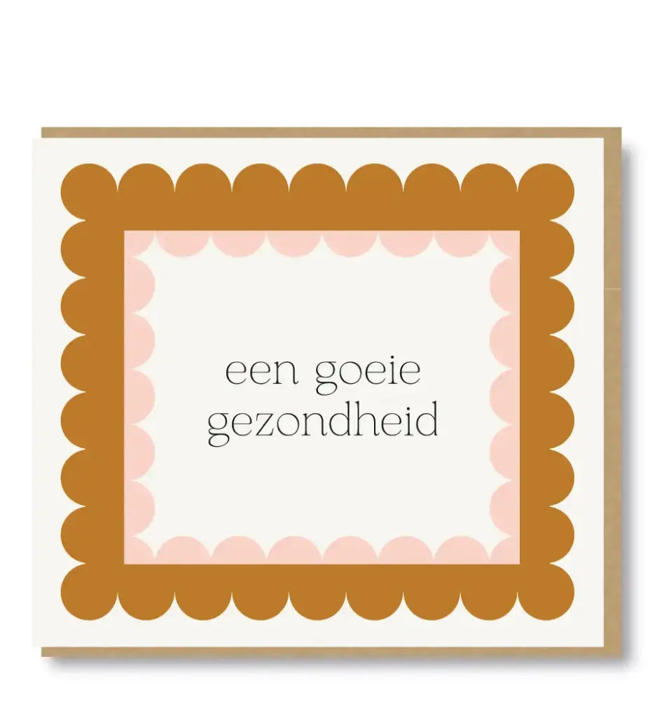 la MIE Een goede gezondheid
