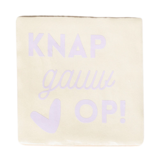 Tegeltje 'Knap gauw op!'