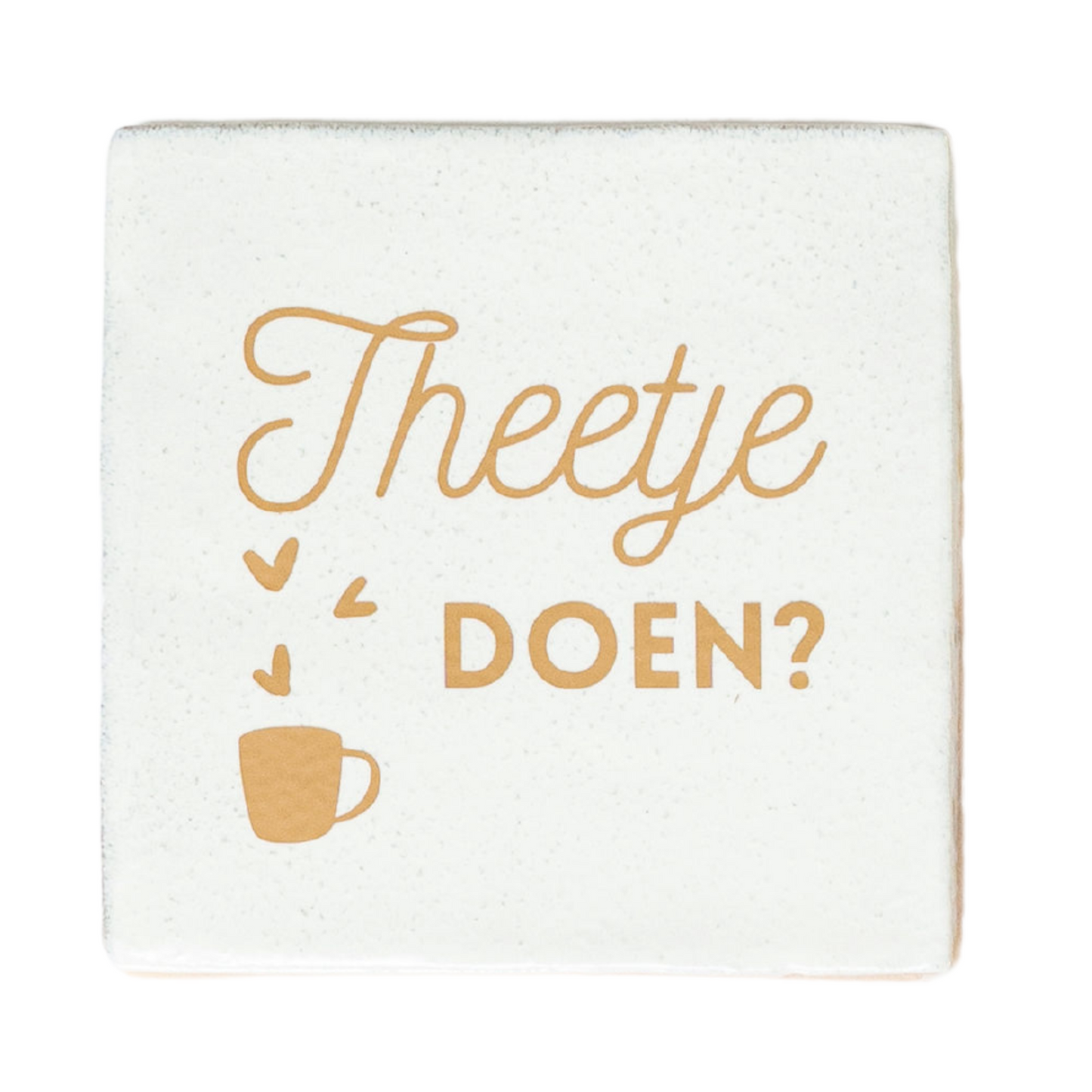 Tegeltje 'Theetje Doen'