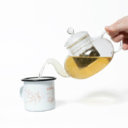 Theeplankje Theepot glas 800 ml