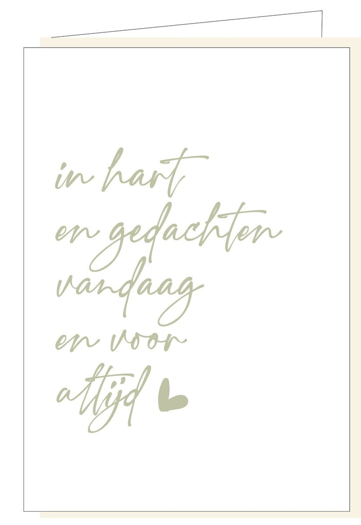 Memoria In Hart en Gedachten