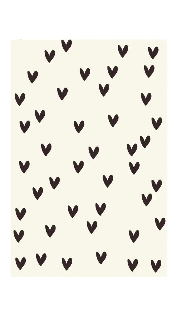 Mailbox Notitieblokje 'Hartjes'