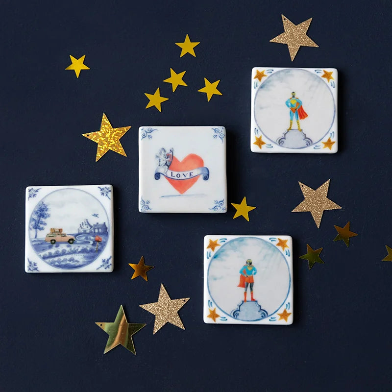 Storytiles Tegel mini 'Tulpenliefde'