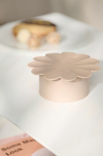 Räder Opbergpotje Bloem Beige