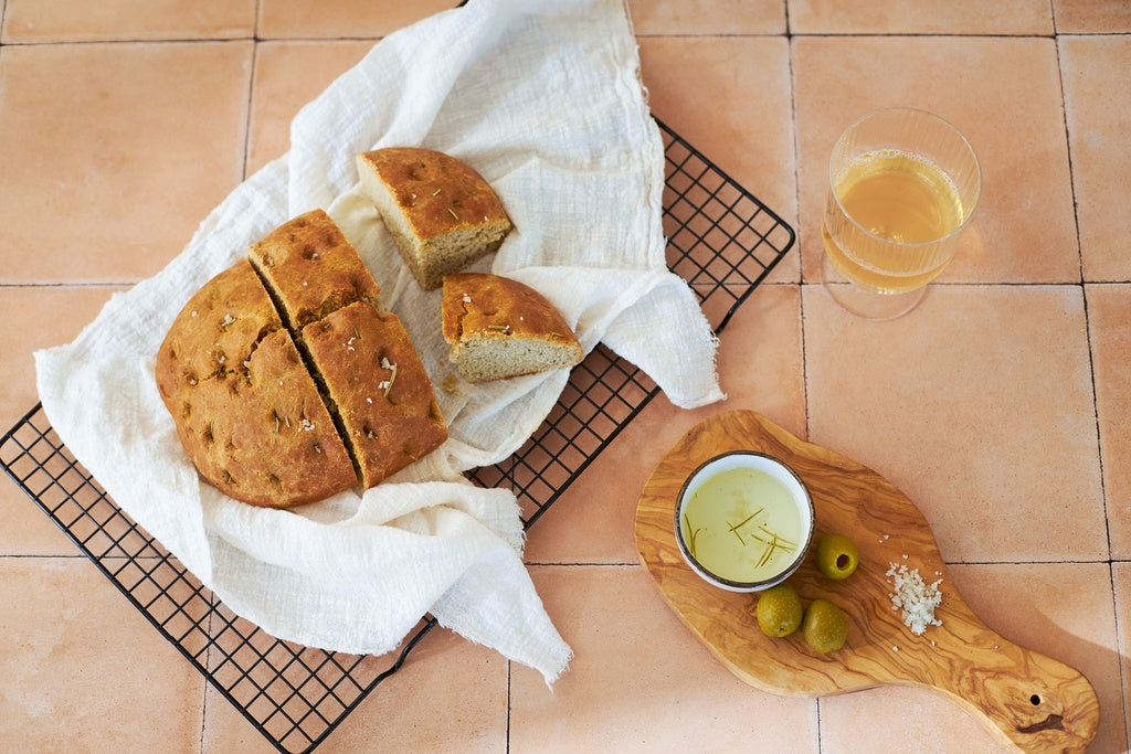 Focaccia-rosemarijn