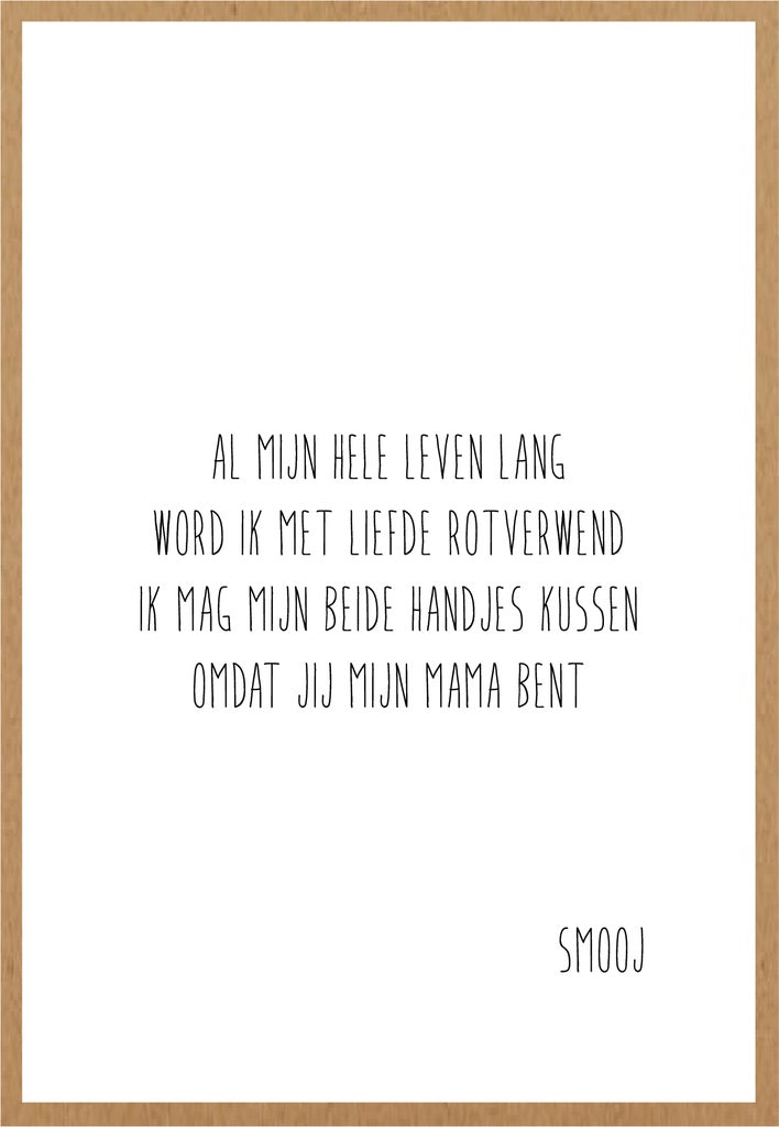 Smooj Al mijn hele Leven Lang