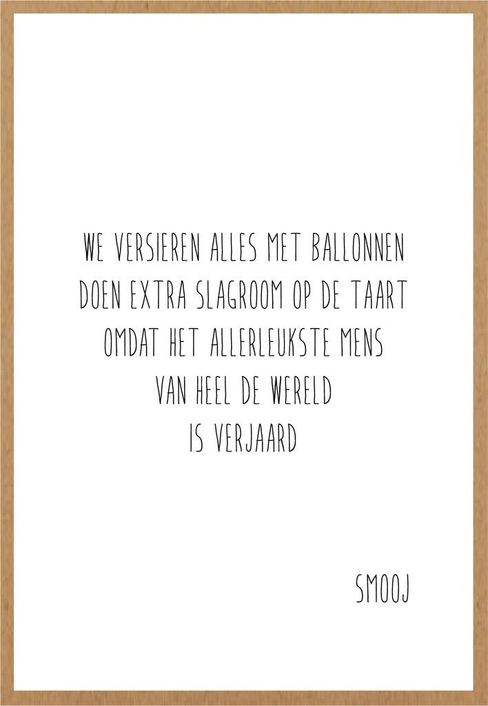 Smooj We Versieren alles met Ballonnen