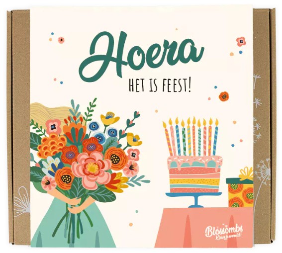 Blossombs Giftbox Feest - 9 zaadbommetjes