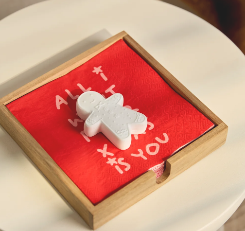 Räder Servettenhouder in de vorm van een peperkoekmannetje