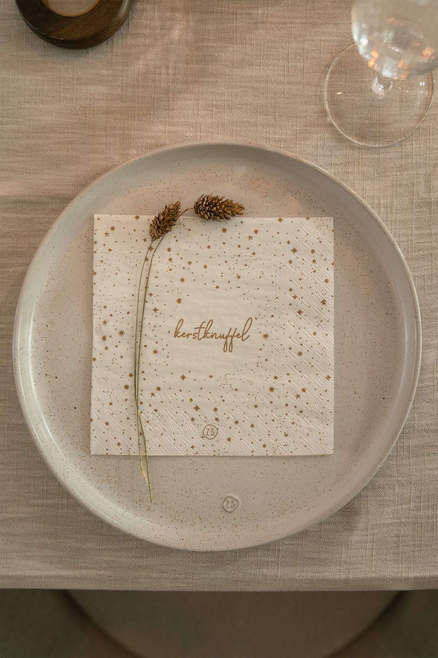 Zusss Servetten 'Kerstknuffel'