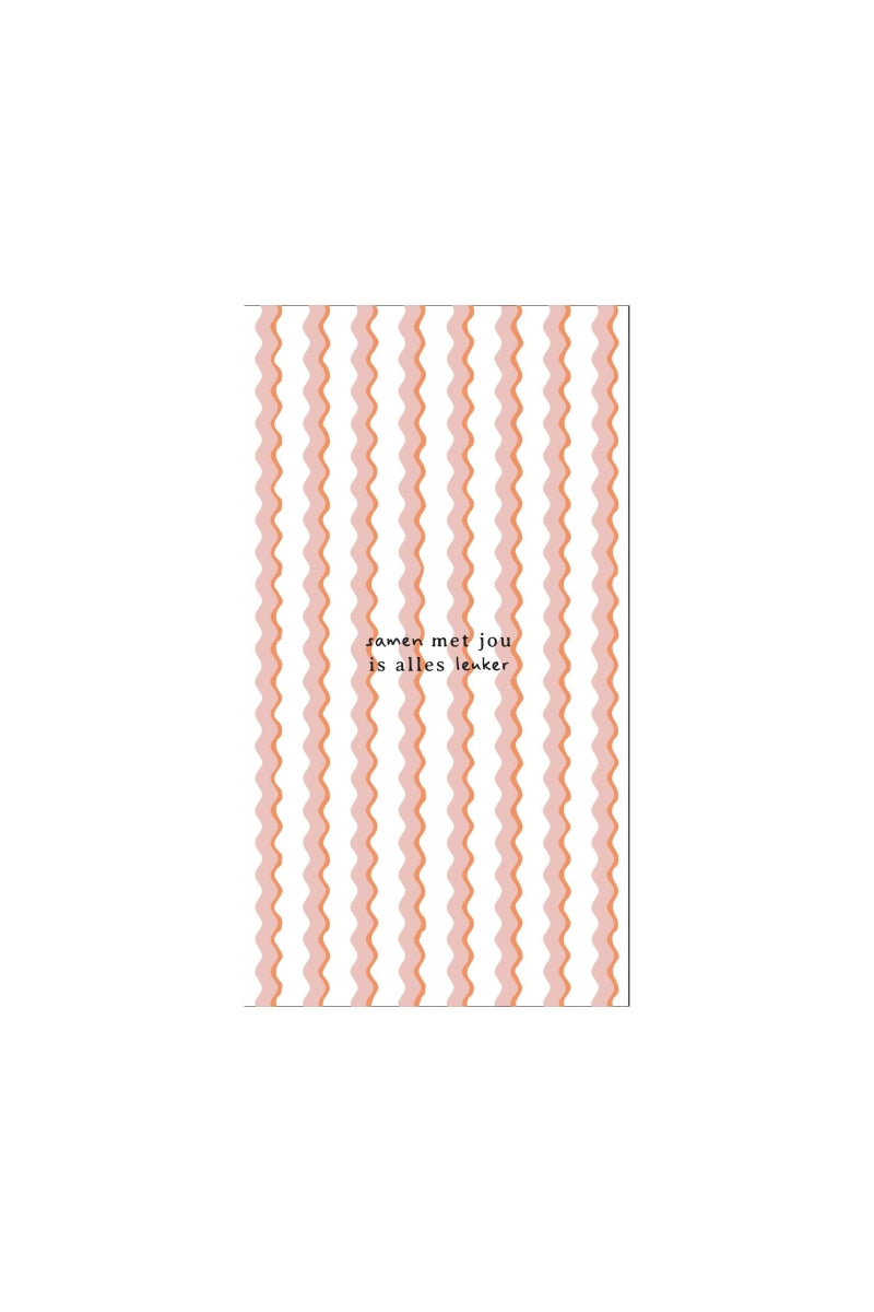 Zusss Servetten "Met jou is alles leuker"