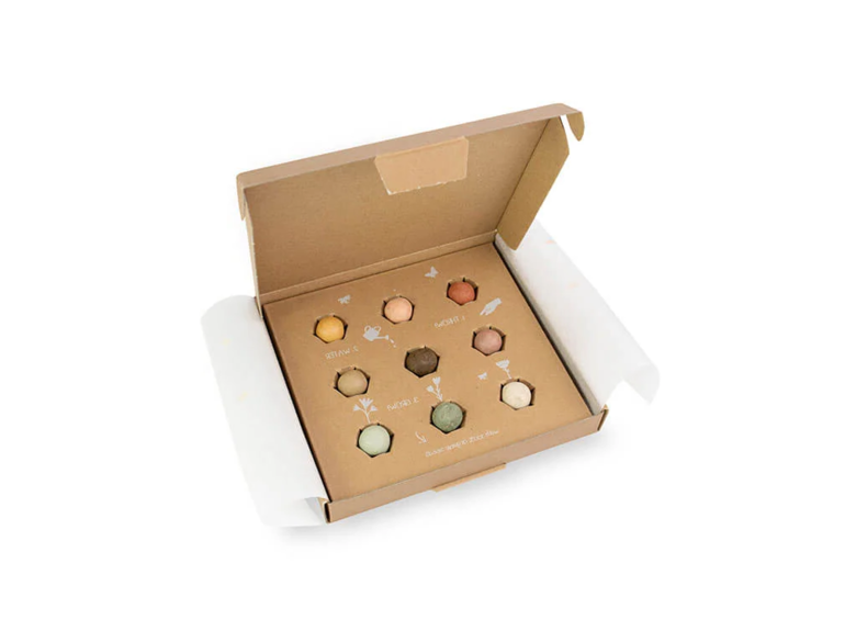 Blossombs Giftbox moederdag - 9 zaadbommetjes