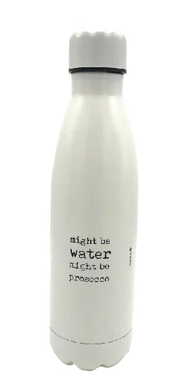 Mailbox - Thermosfles 'Might be water Might be prosecco'