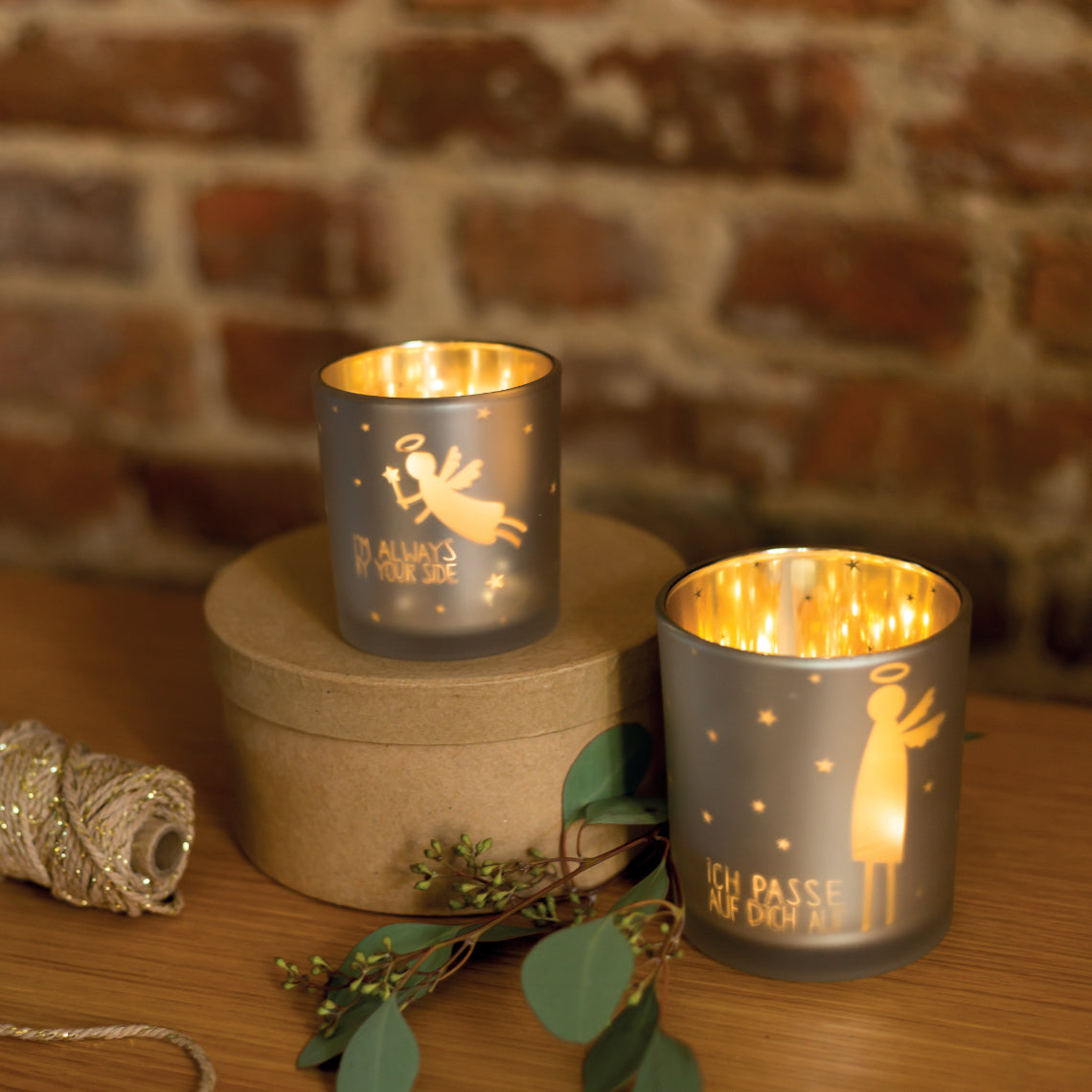 Räder Theelichthouder "I"m always by your side"