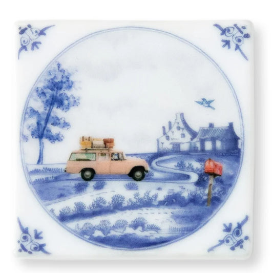 Storytiles Tegel mini 'Oost west thuis best'