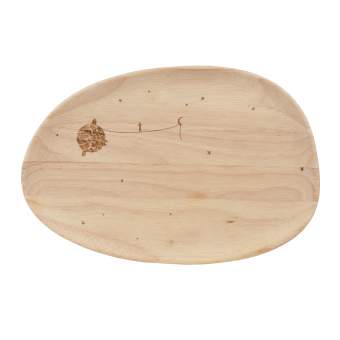 Räder - Houtplank 'Koorddanser'