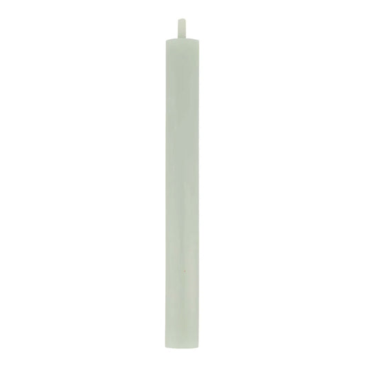 Zusss 10 smalle kaarsen 17cm kleur Saliegroen