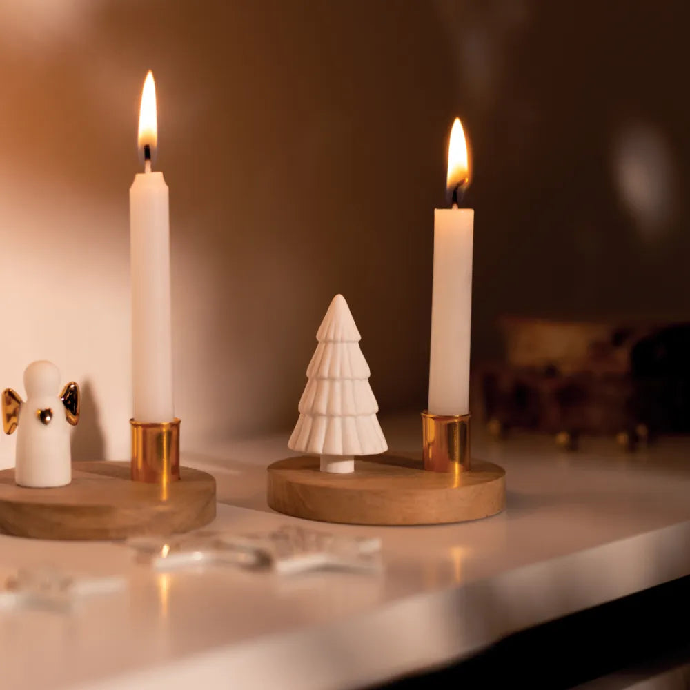 Räder kerstboom kandelaar