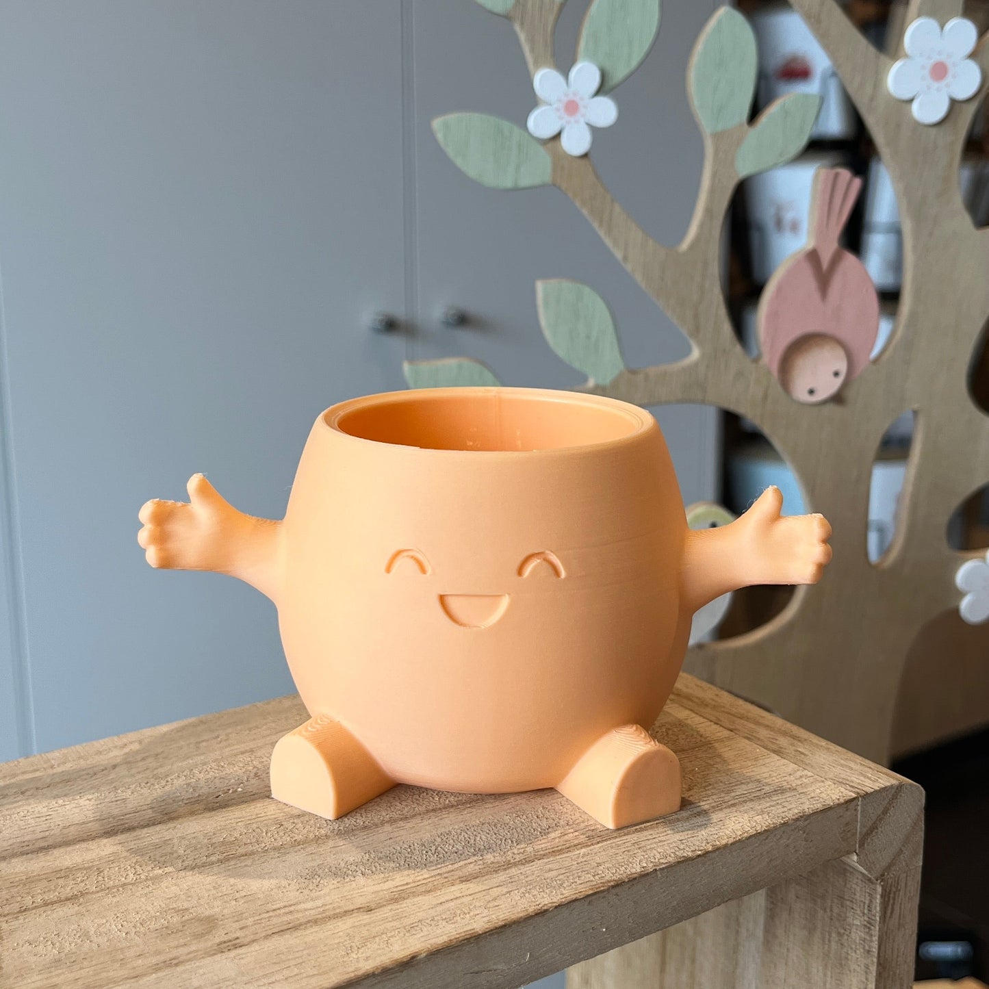 Thieu Lab 'Cozy vriendje Happy Hug' - klein - peach