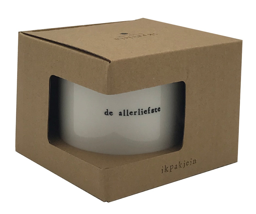 Ik pak je in Koffiemok 'de allerliefste'