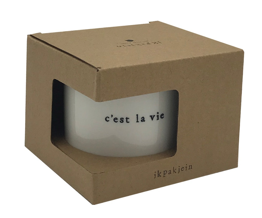 Ik pak je in Koffiemok 'C'est la vie'