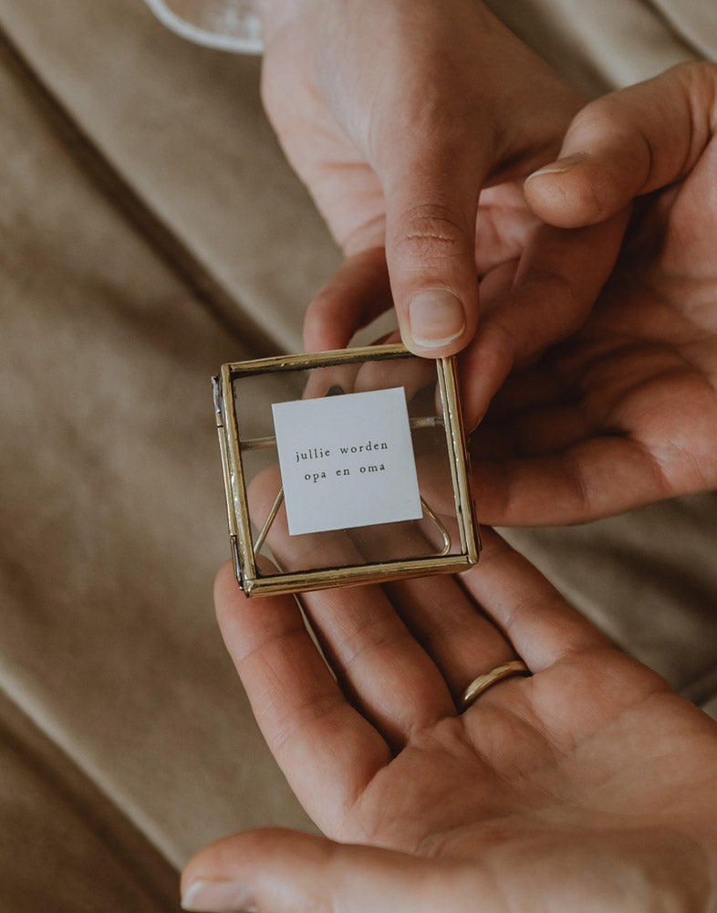 Ik pak je in Staand lijstje - 'Jullie worden Opa en Oma'