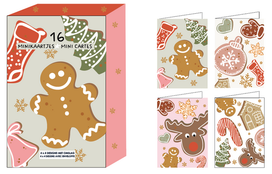 Mailbox Mini Kaartjes Kerst