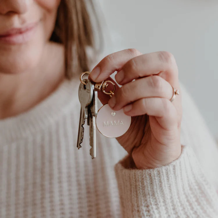 Eulenschnitt Sleutelhanger 'Mama'