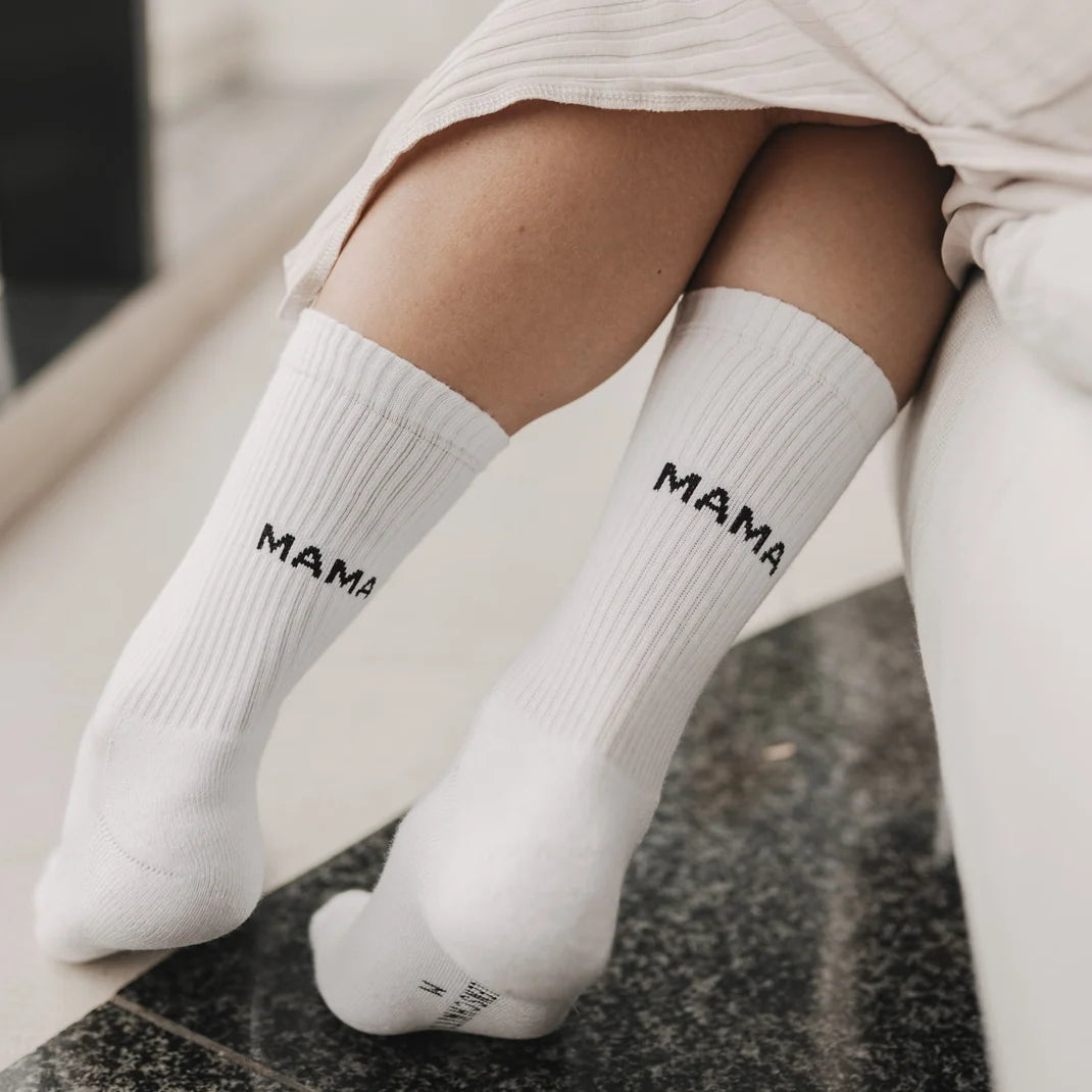 Eulenschnitt Sokken "Mama" S