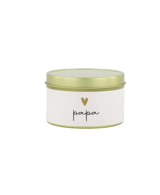 Zusss Geurkaars in katoenen zakje wit 'Papa'