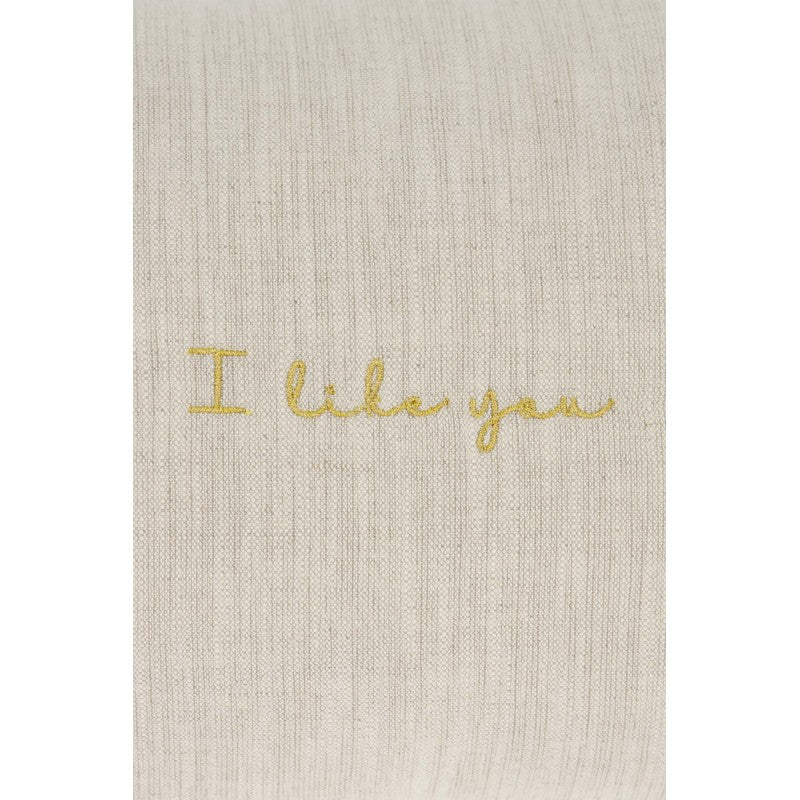 Zusss Kussen Gouden hartjes 'I Like You'