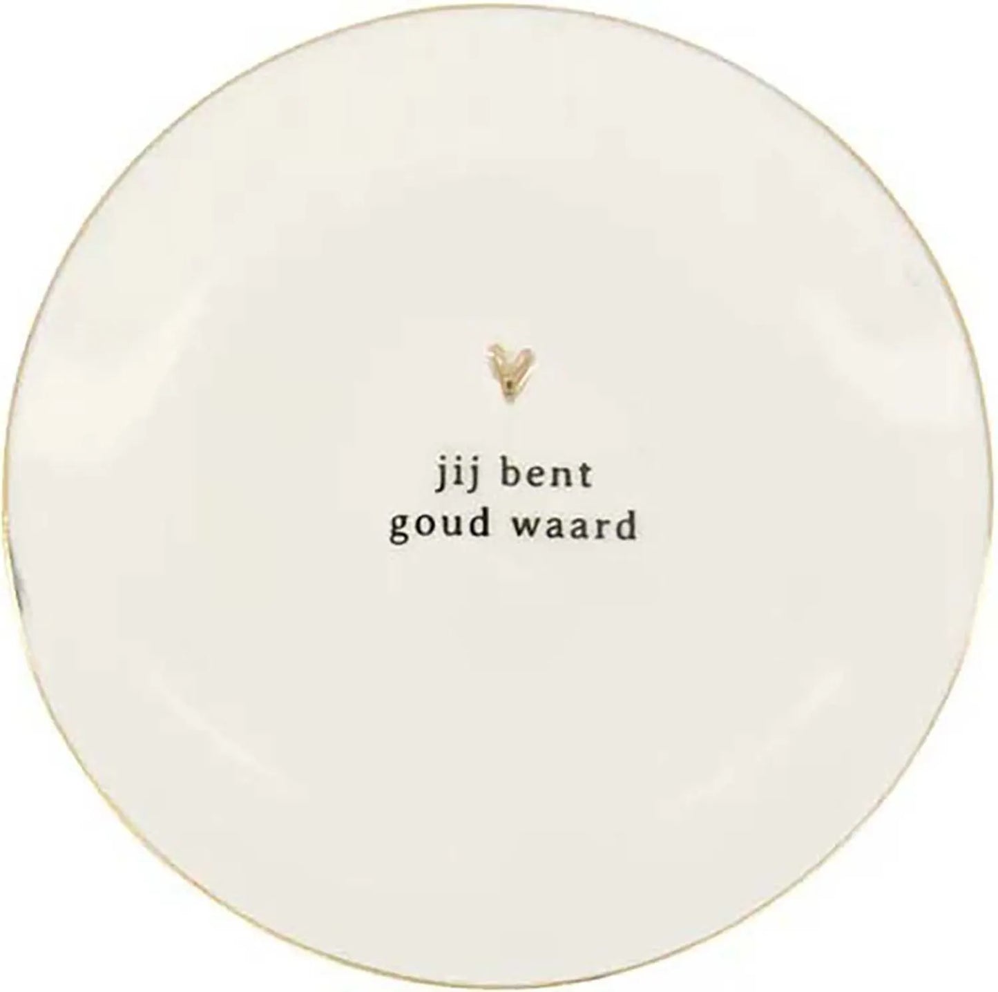 Zusss Wandbordje 'Jij bent goud waard'