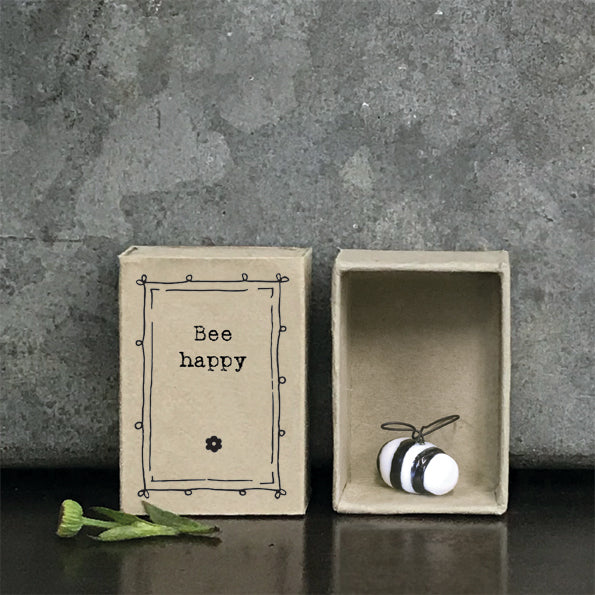 East of India "Bee Happy" Matchbox