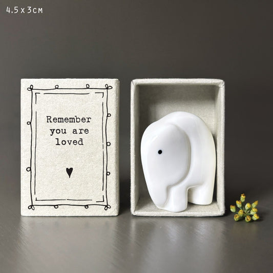 East of India Matchbox 'Elephant'