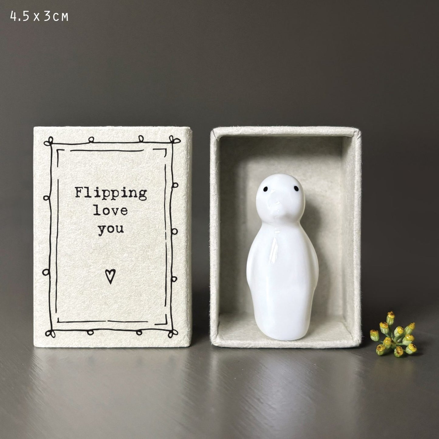 East of India Matchbox 'Penguin'