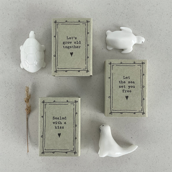 East of India Matchbox 'Seal'