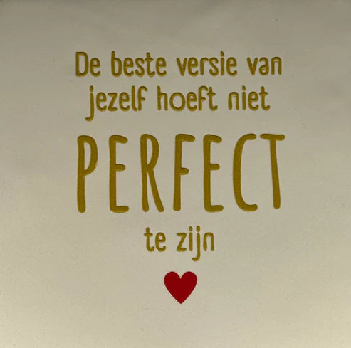 Yett Tegeltje 'Perfect'