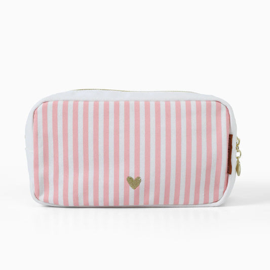 SG Make-up Tasje Etui | Roze Streep