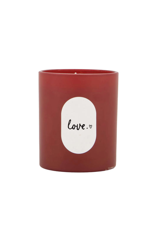 Zusss Geurkaars 'Love' rood