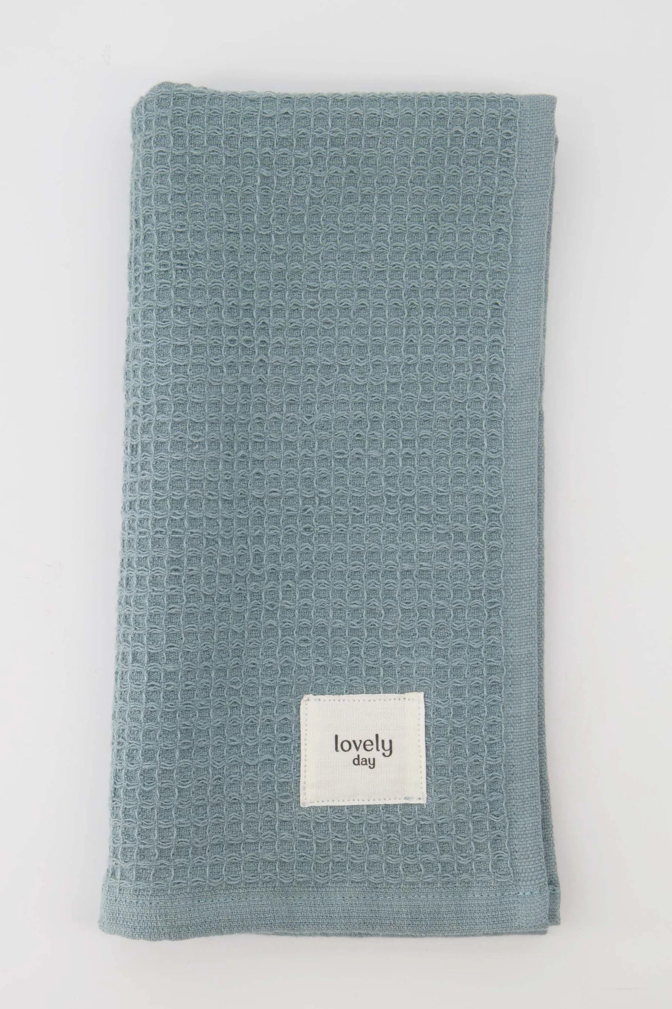 Zusss Gastendoekje Lovely day grijsblauw