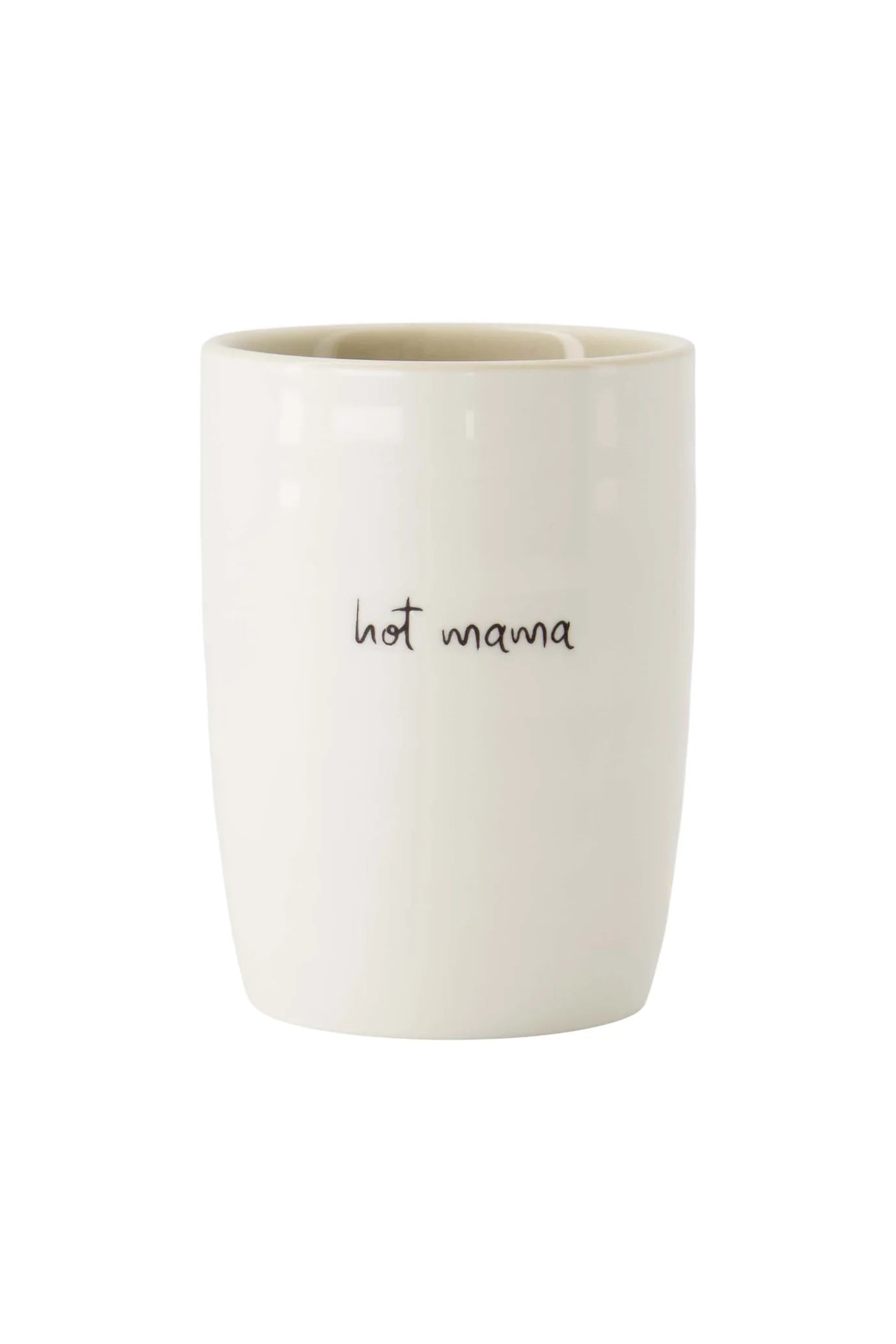 Zusss Koffiemok hot mama wit/zand/zwart