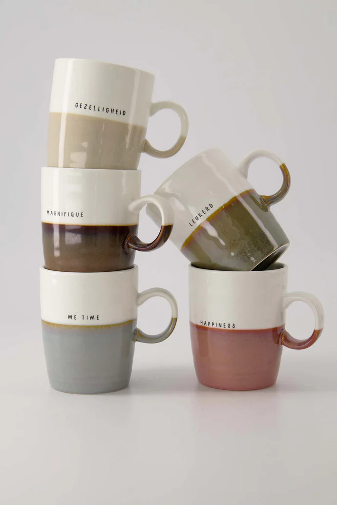 Zusss Theemok Gezelligheid wit/zand