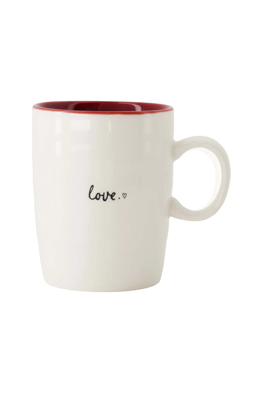 Zusss Theemok love wit/rood/zwart