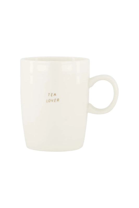 Zusss Theemok tea lover wit/goud