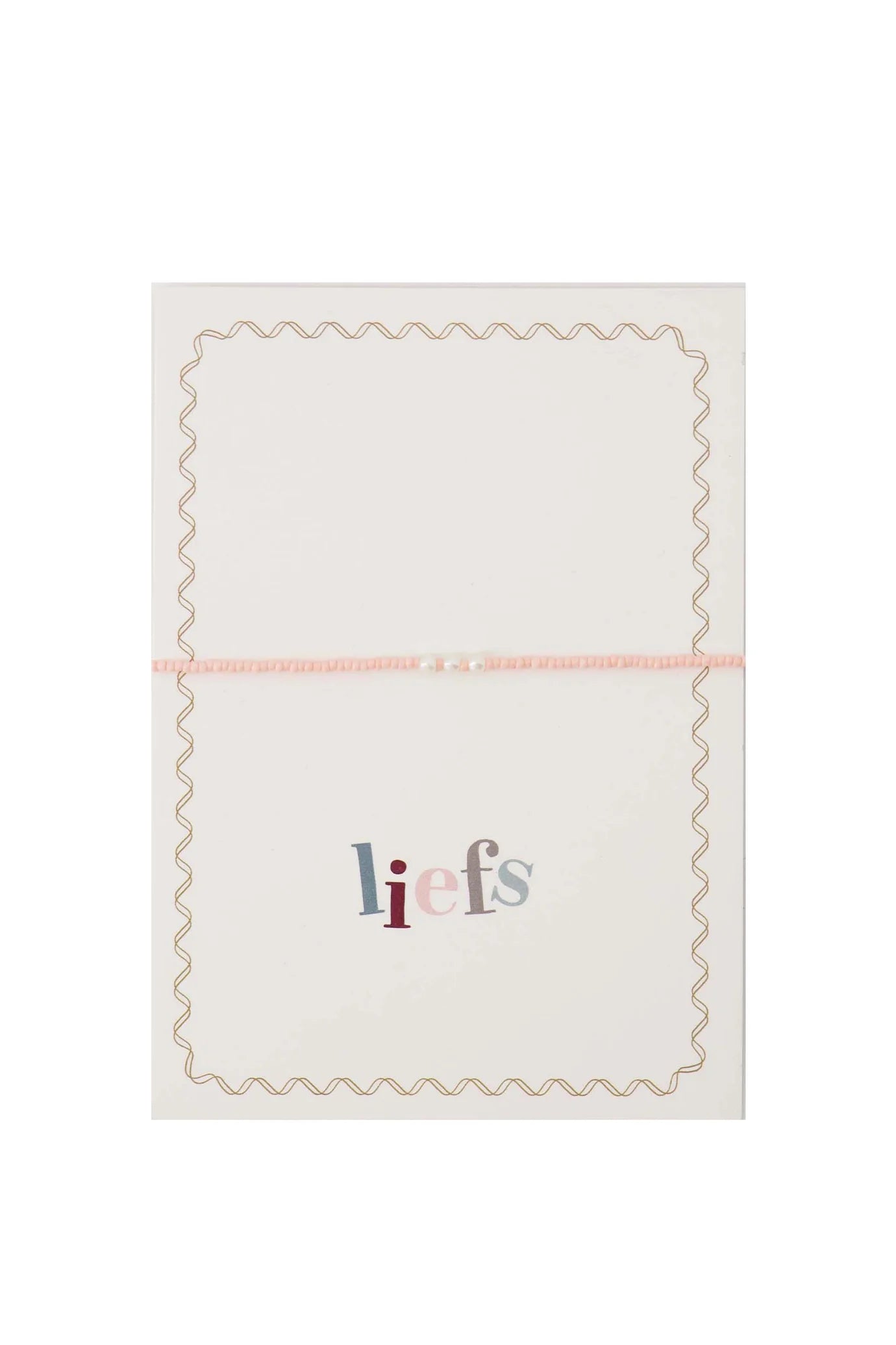 Zusss Ansichtkaart Armband lLefs multicolor