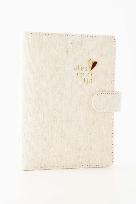 Zusss Agenda 2026 Alles op z'n tijd linnen