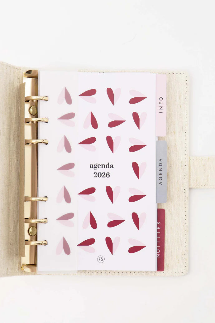 Zusss Agenda 2026 Alles op z'n tijd linnen