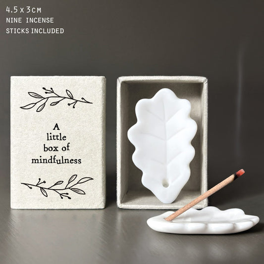 East of India Matchbox 'Little box of mindfulness'