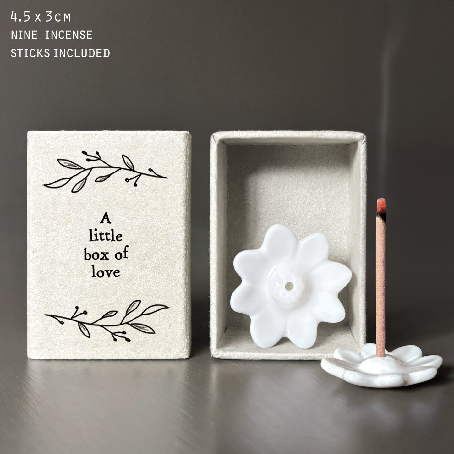 East of India Matchbox 'Little Box Of Love'